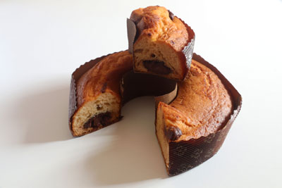 Torta monegrina con chocolate