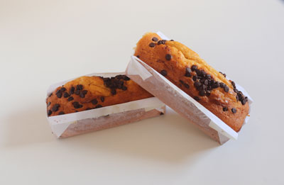 Cake con choco chips